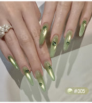 MORDDA 9 Colors Cat's Eye Magnetic Nail Gel Soaking UV LED Gel Salon Female Nail Art Tools Fashion Holographic Nail Art