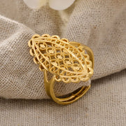 Rings for Women Gold Color Fashion Jewelry Rings Woman Girl,Wholesale Arab Jewelry Symbol of Wealth