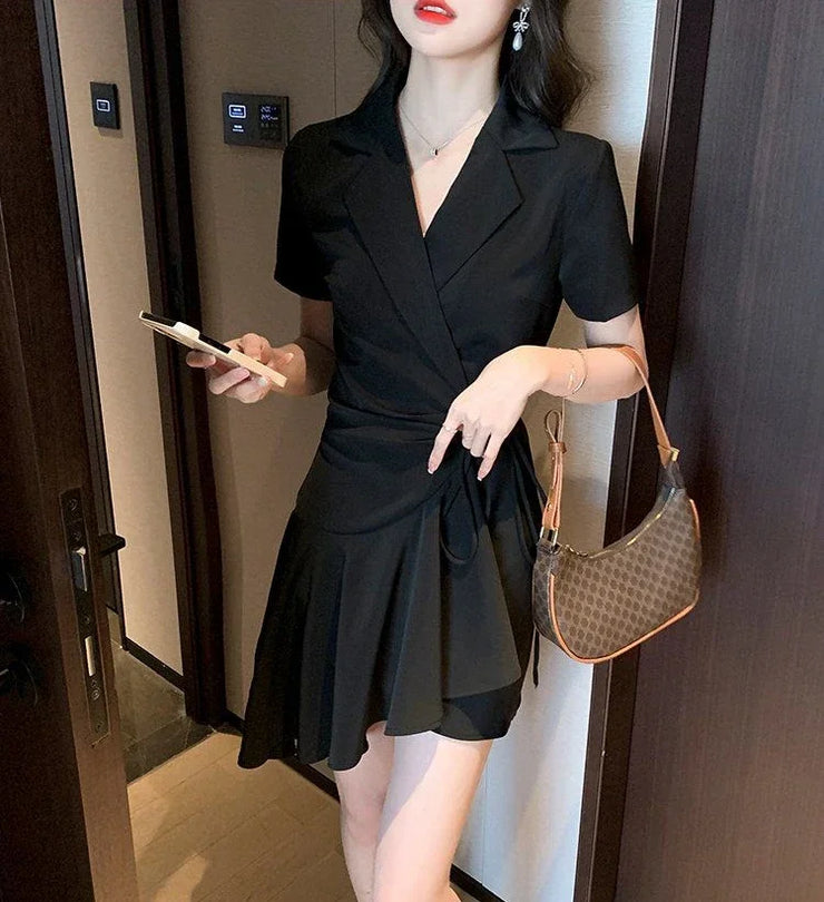 Dresses for Women 2025 Woman Dress Short Mini Black Clothes Korean Style Chic and Elegant Pretty X Sensual Sexy Y2k Fashion Sale