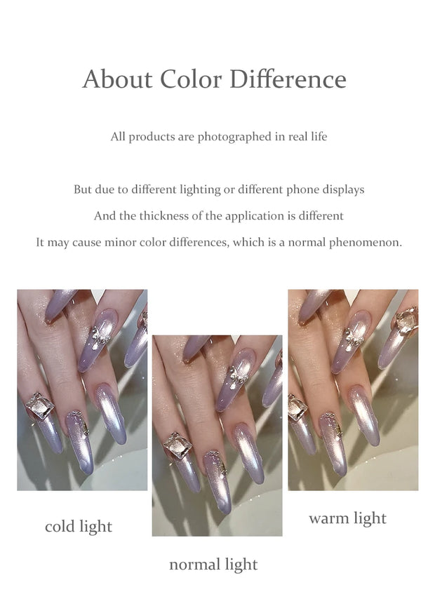 MORDDA 9 Colors Cat's Eye Magnetic Nail Gel Soaking UV LED Gel Salon Female Nail Art Tools Fashion Holographic Nail Art