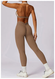 Gym Sport Underwear Sports Bra Anti-sweat Breathable Sexy Yoga Bra Shockproof Crop Top Fitness Top Push up Workout Top Women