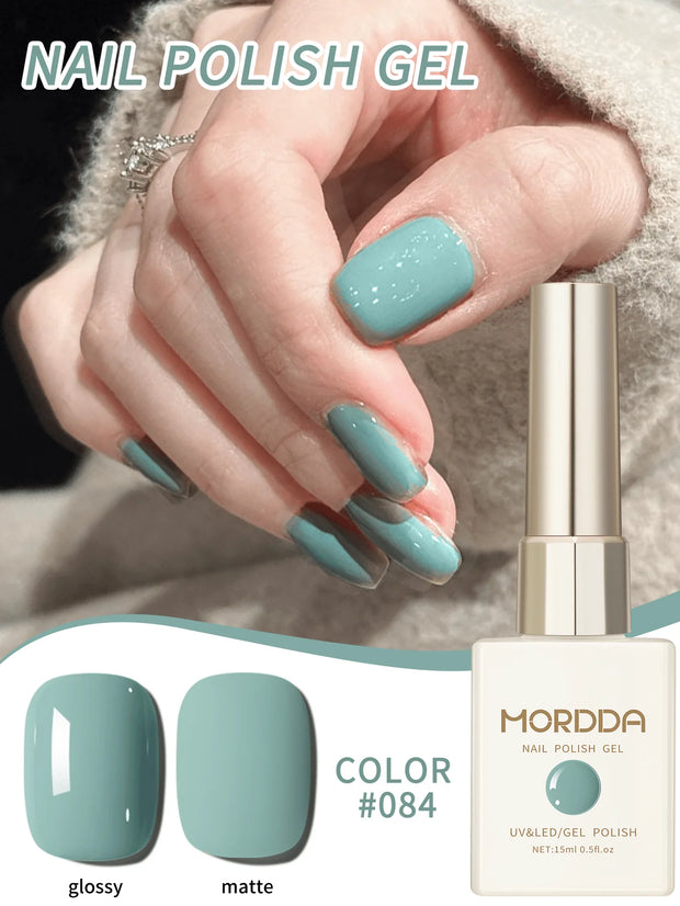 MORDDA 1Pc Glamorous Spring Nails Seasonal Nail Art Nail Gel Polish Soaking UV LED Nail Gel Salon Female Nail Art Tools