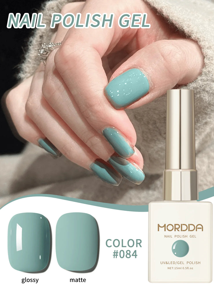 MORDDA 1Pc Glamorous Spring Nails Seasonal Nail Art Nail Gel Polish Soaking UV LED Nail Gel Salon Female Nail Art Tools