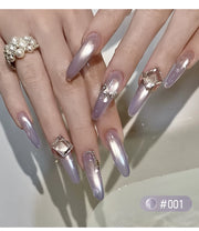 MORDDA 9 Colors Cat's Eye Magnetic Nail Gel Soaking UV LED Gel Salon Female Nail Art Tools Fashion Holographic Nail Art