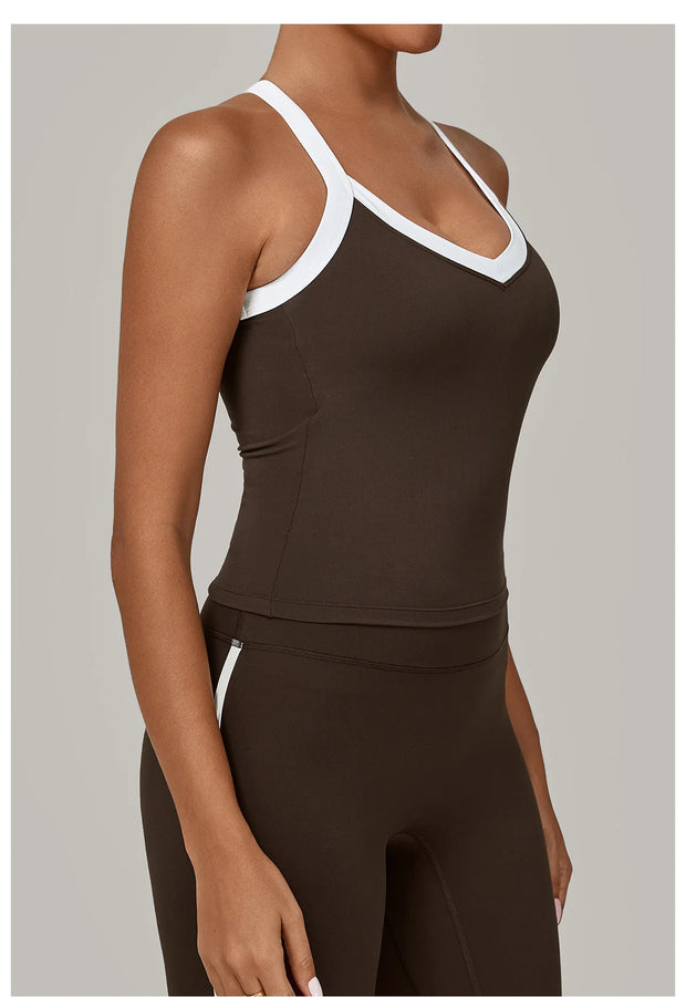 Yoga Sports Underwear Women Breathable Shock Proof Gym Workout Fitness Push Up Top High Support Yoga Running Active Vest Bra