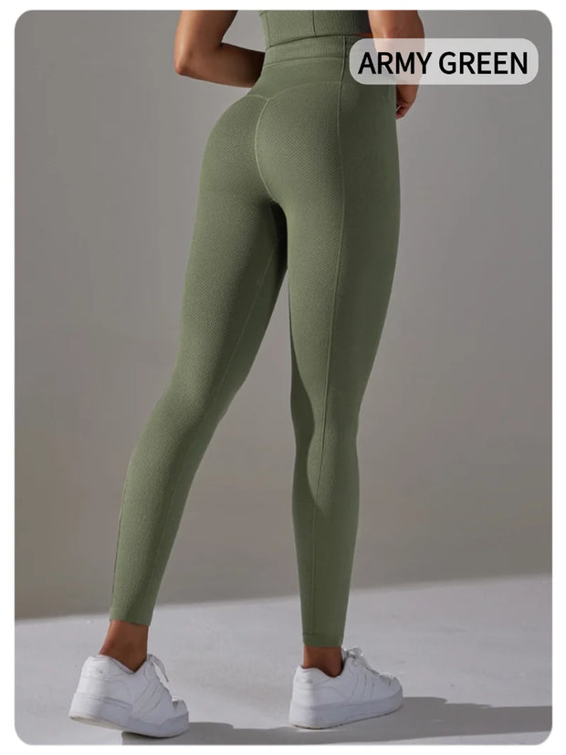 Gym Leggings Women Yoga Clothes Pants Women's Sportswear Yoga Woman Clothing Workout High Waist Tights Training Fitness Pants