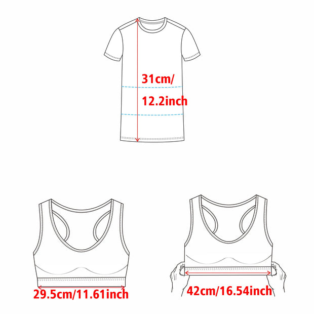 Breathable Sports Bra  Crop Tops for Women Seamless Wire Free Comfortable Sexy Padded Support Yoga Workout Sports Cropped Tops