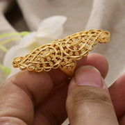 Rings for Women Gold Color Fashion Jewelry Rings Woman Girl,Wholesale Arab Jewelry Symbol of Wealth