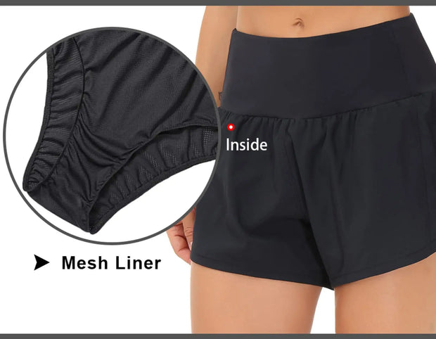 Gym Yoga Wear Sport High Waist Short Pocket Run Women Sportswear Fitness Outfi Push Up Quick Drying Summer Cycling Clothing Pink