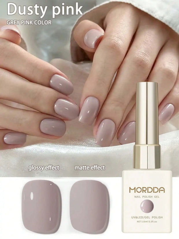 MORDDA 1Pc Glamorous Spring Nails Seasonal Nail Art Nail Gel Polish Soaking UV LED Nail Gel Salon Female Nail Art Tools