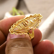 Rings for Women Gold Color Fashion Jewelry Rings Woman Girl,Wholesale Arab Jewelry Symbol of Wealth