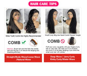 200 Density 40 Inch 13x6 Deep Wave Hd Lace Frontal Wigs Human Hair curly wigs Water Wave 13x4 Lace Front Wig For Black Women Wig