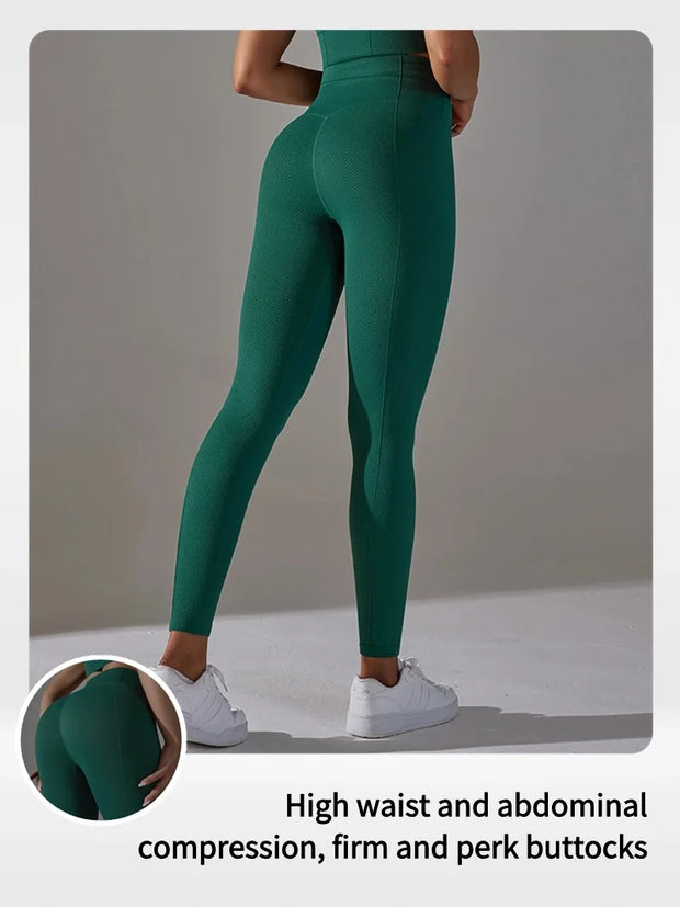 Gym Leggings Women Yoga Clothes Pants Women's Sportswear Yoga Woman Clothing Workout High Waist Tights Training Fitness Pants