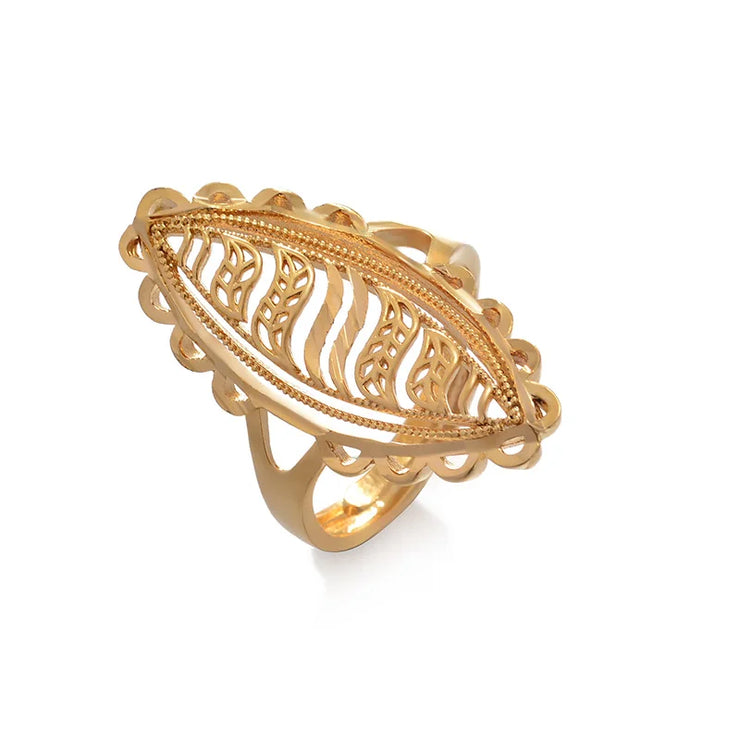 Rings for Women Gold Color Fashion Jewelry Rings Woman Girl,Wholesale Arab Jewelry Symbol of Wealth