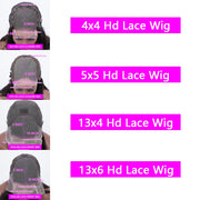 Highlight 13x4 Lace Frontal Wig Human Hair Body Wave 13x6 Hd Lace Front Wig For Women 4/27 Blonde Ombre Brown Colored Wig 36Inch