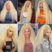 613 Hd Lace Frontal Wig 13X6 Blonde Lace Front Wig Human Hair 13X4 Curly Lace Front Human Hair Wig Hd Lace Wig 13X6 Human Hair