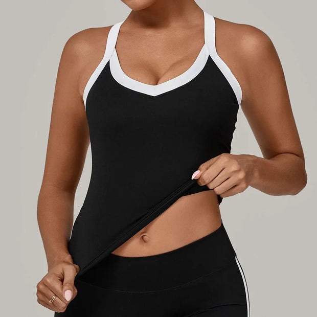 Yoga Sports Underwear Women Breathable Shock Proof Gym Workout Fitness Push Up Top High Support Yoga Running Active Vest Bra