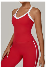 Yoga Sports Underwear Women Breathable Shock Proof Gym Workout Fitness Push Up Top High Support Yoga Running Active Vest Bra