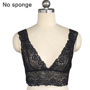 Bra Crop Top See Through Sexy Sheer Solid Color Tops Vest Women Bralette Bustier Comfy All Seasons High Quality