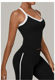 Yoga Sports Underwear Women Breathable Shock Proof Gym Workout Fitness Push Up Top High Support Yoga Running Active Vest Bra