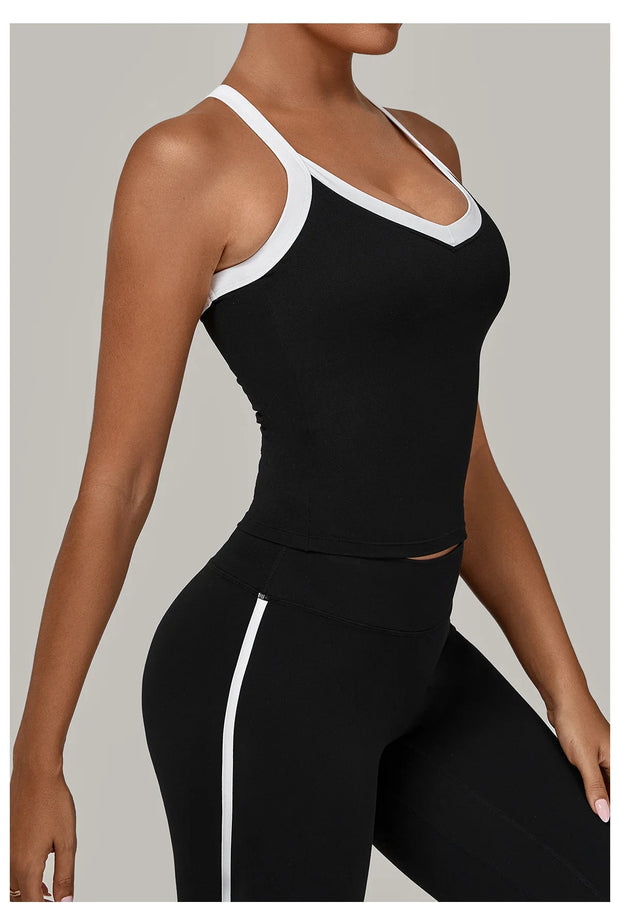 Yoga Sports Underwear Women Breathable Shock Proof Gym Workout Fitness Push Up Top High Support Yoga Running Active Vest Bra