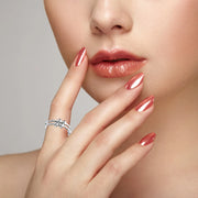 Punk Anxiety Rings For Women Men Spiral Fidget Beads Ring Nice Trend Jewelry Rotate Freely Anti Stress Stainless Steel Ring Gift