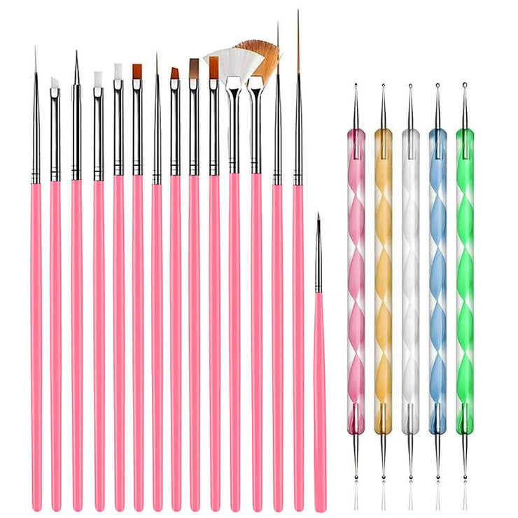 Nails Things Brushes For Manicure Set Nails Art Accessories Tools Kits Nail Supplies For Professionals Manicure Set